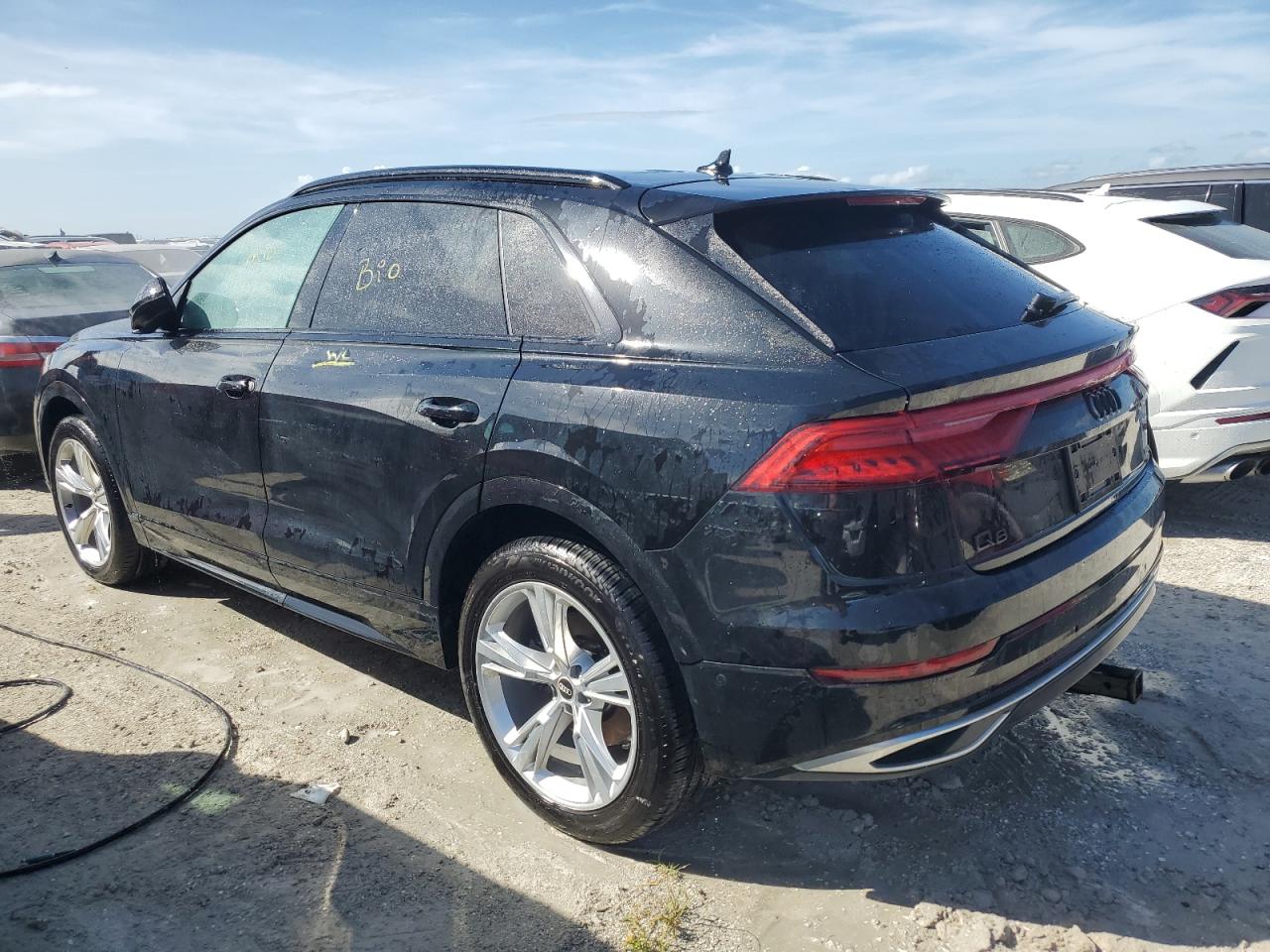 2022 Audi Q8 VIN WA1BVBF17ND007494 Copart auction photo, water/flood damage thumbnail 2