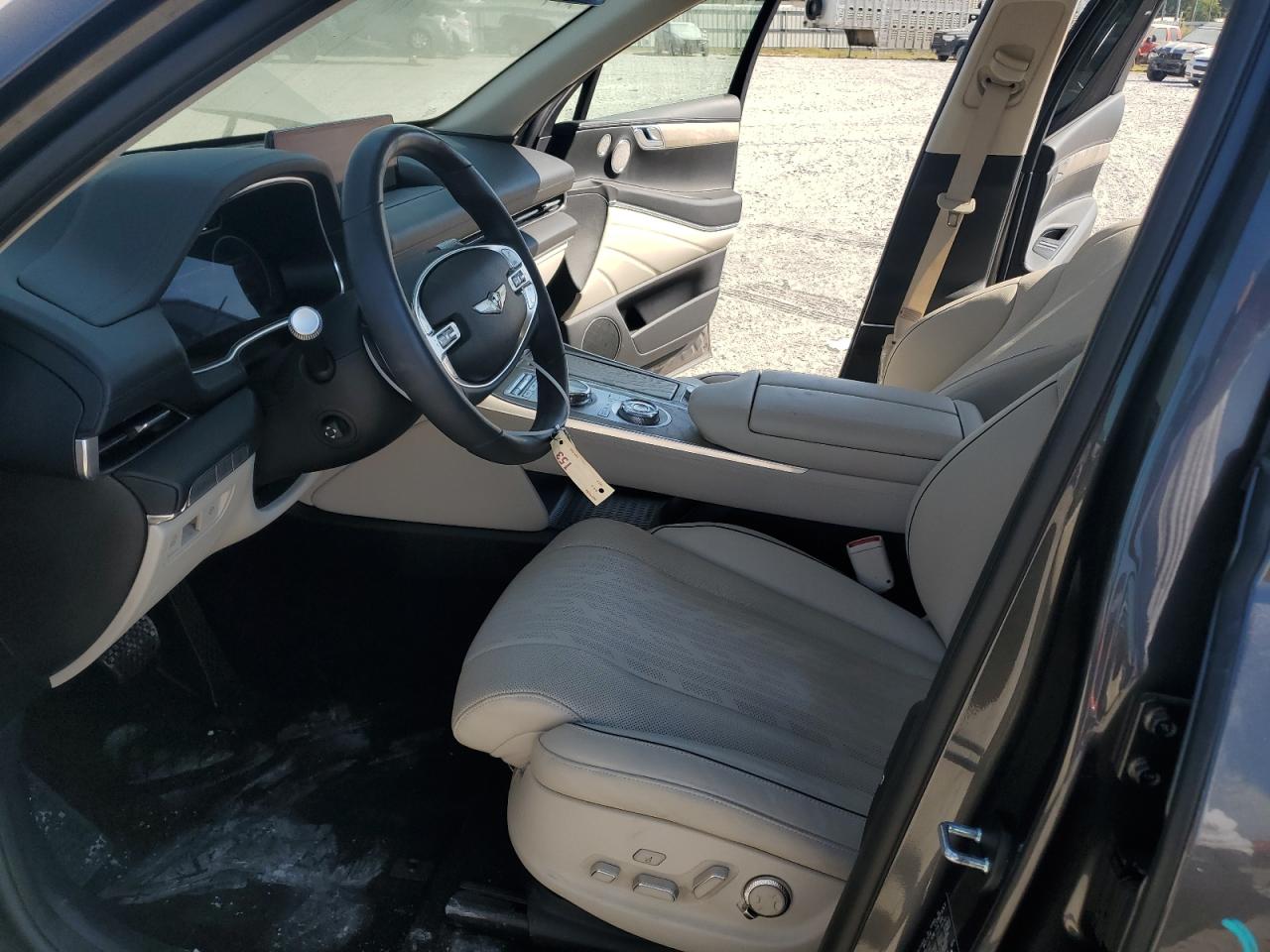 2023 Genesis Gv80 VIN KMUHBDSB0PU111862 Copart auction photo, all over damage thumbnail 7