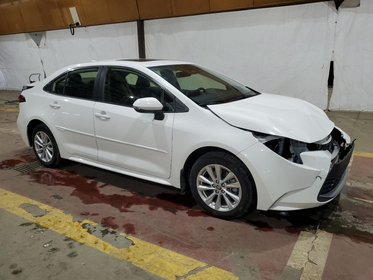 2024 Toyota Corolla VIN JTDBCMFE0RJ023182 Copart auction photo, rear end / front end damage thumbnail 4