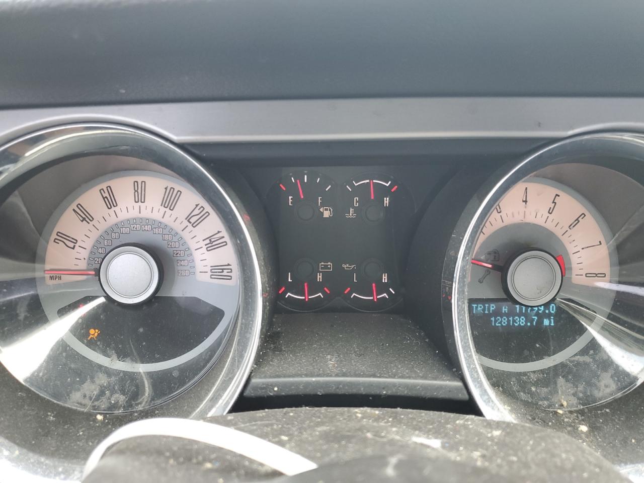 2012 Ford Mustang VIN 1ZVBP8AM5C5268857 Copart auction photo, front end damage thumbnail 9