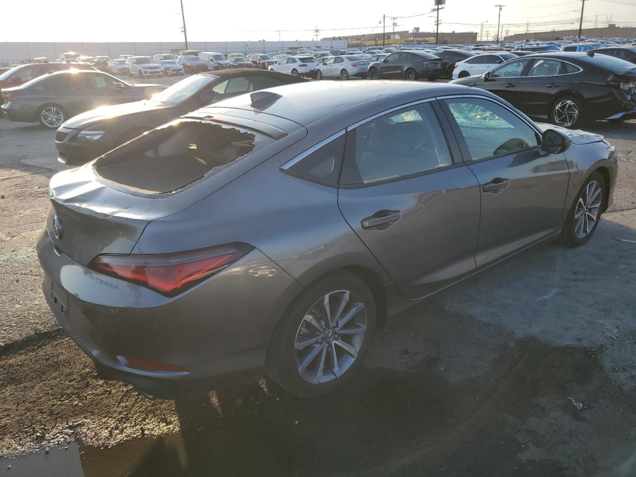 2024 Acura Integra VIN 19UDE4H23RA004357 Copart auction photo, all over damage thumbnail 3