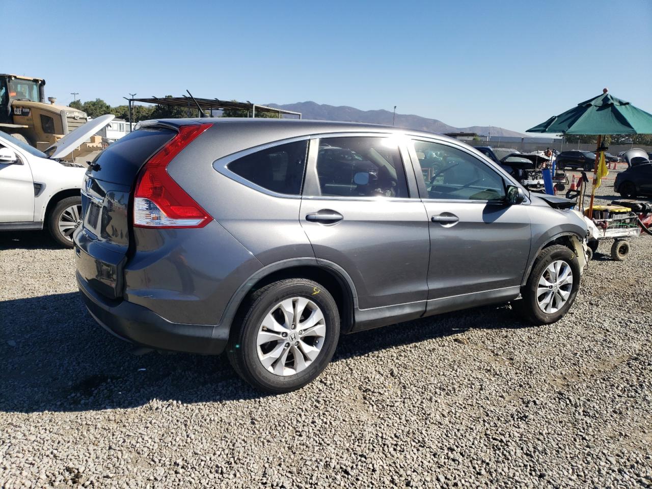 2013 Honda CR-V VIN 3CZRM3H52DG706217 Copart auction photo, front end damage thumbnail 3