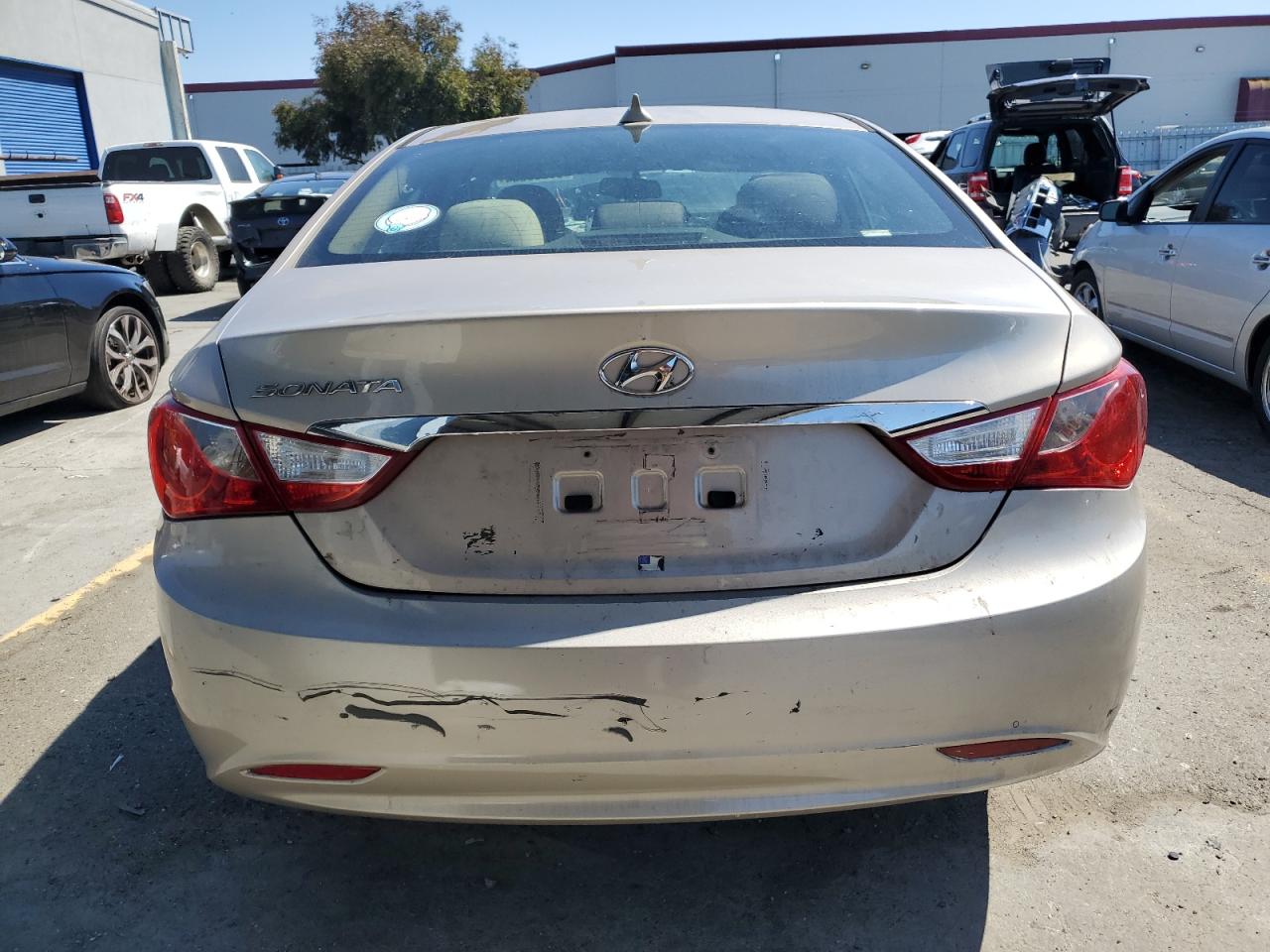 2012 Hyundai Sonata VIN 5NPEB4AC1CH321424 Copart auction photo, vandalism / side damage thumbnail 6