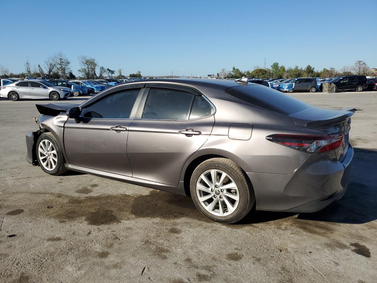 2021 Toyota Camry VIN 4T1C11AK4MU454987 Copart auction photo, front end / side damage thumbnail 2