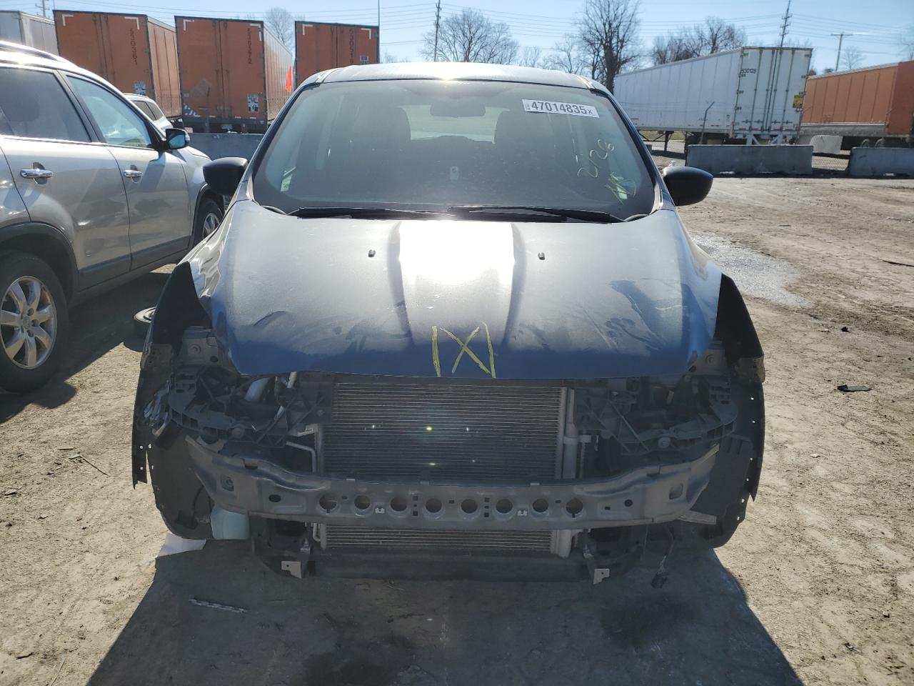 2016 Ford Escape VIN 1FMCU0F77GUC79290 Copart auction photo, front end damage thumbnail 5