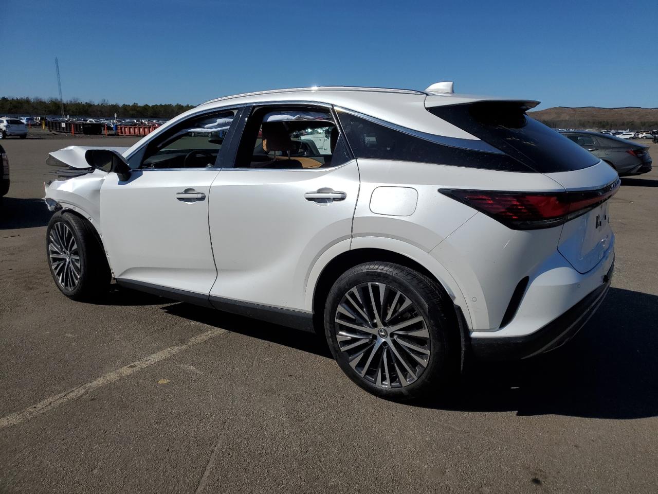 2023 Lexus RX VIN 2T2BAMCA6PC018192 Copart auction photo, front end / rear end damage thumbnail 2
