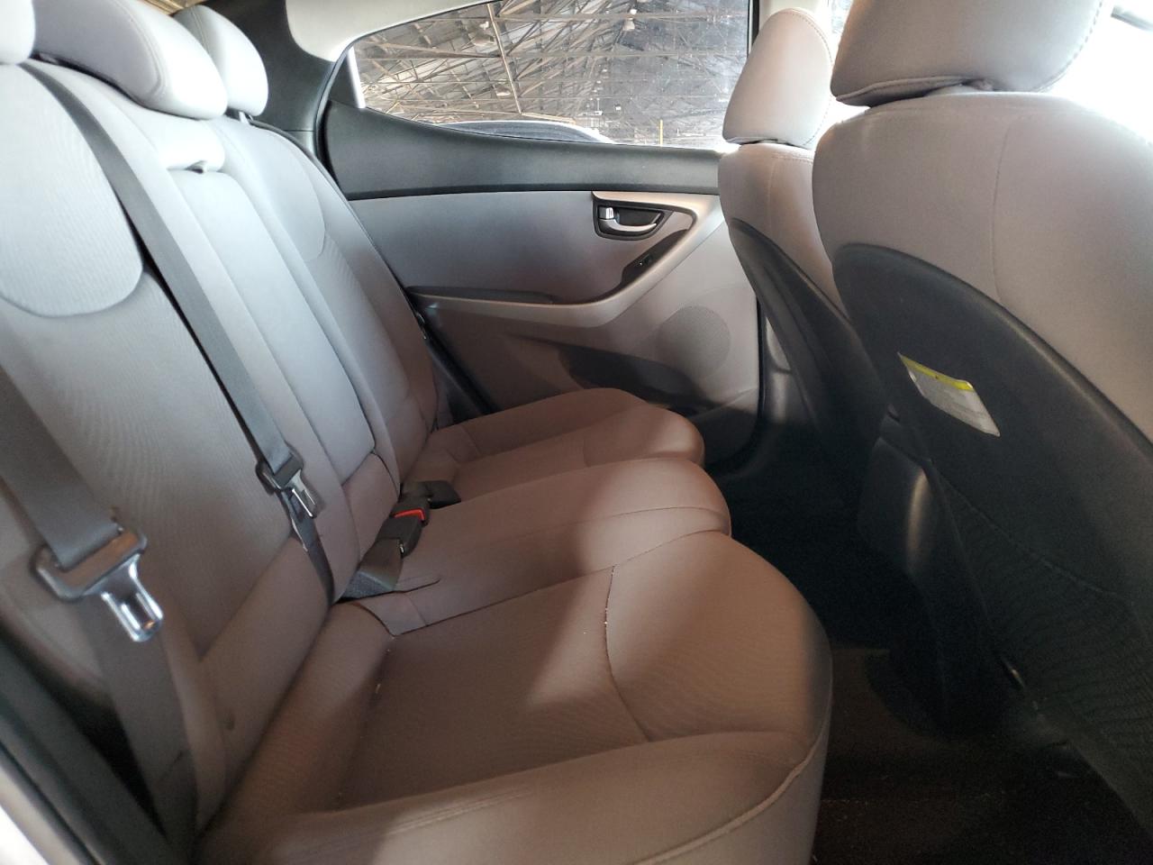 2015 Hyundai Elantra VIN 5NPDH4AEXFH640210 Copart auction photo, rear end damage thumbnail 10