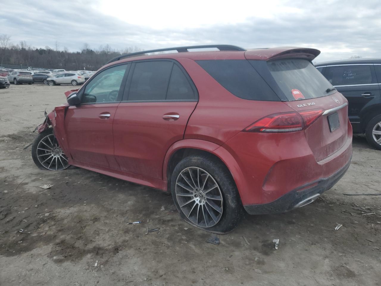 2021 Mercedes-Benz GLE VIN 4JGFB4KB4MA406949 Copart auction photo, front end / top/roof damage thumbnail 2