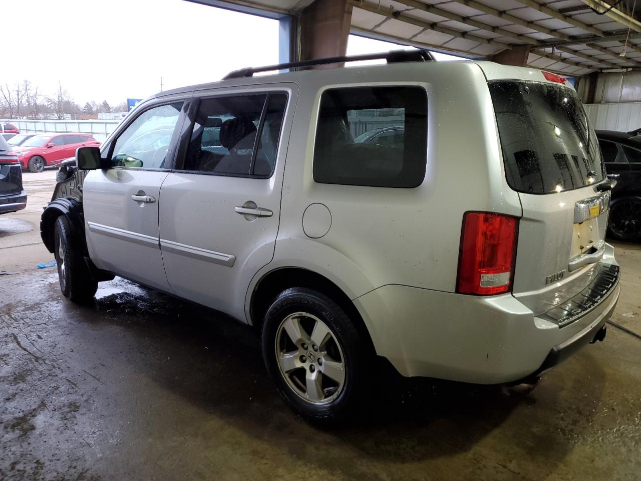 2011 Honda Pilot VIN 5FNYF4H52BB098512 Copart auction photo, front end / side damage thumbnail 2