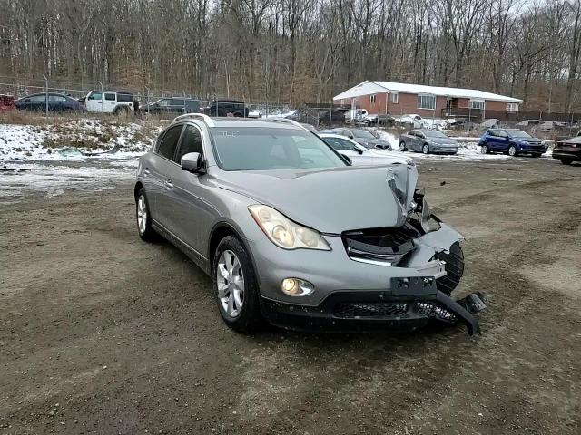 2009 Infiniti EX VIN JNKAJ09F49M952013 Copart auction photo, front end / minor dent/scratches damage thumbnail 11