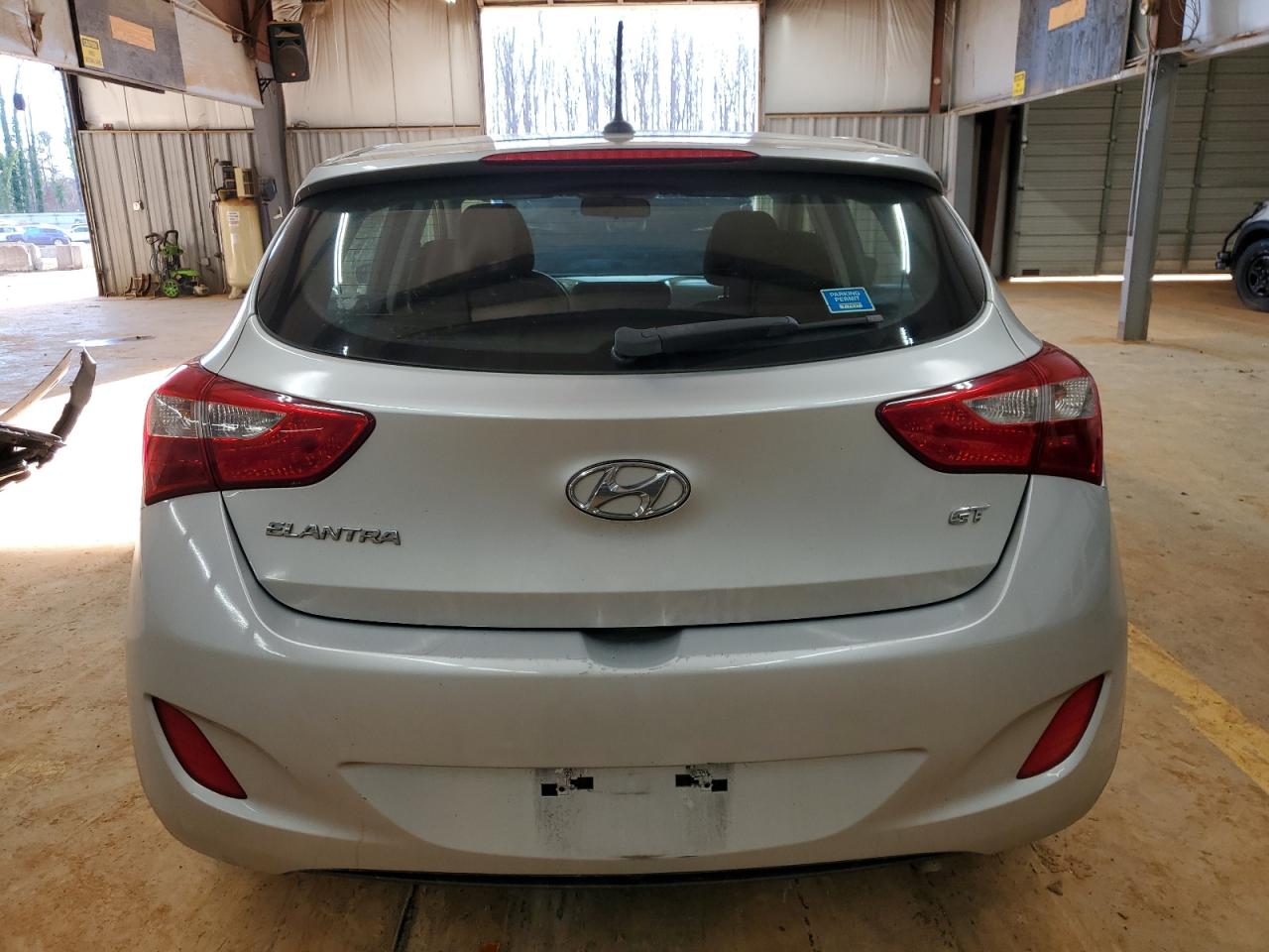 2017 Hyundai Elantra VIN KMHD35LHXHU375420 Copart auction photo, front end damage thumbnail 6