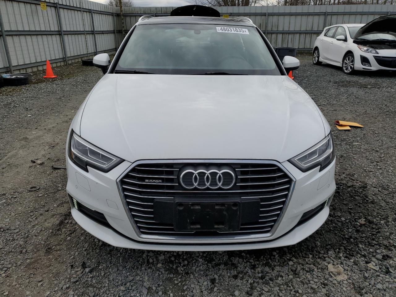 2018 Audi A3 VIN WAUTPBFF9JA082867 Copart auction photo, side damage thumbnail 5