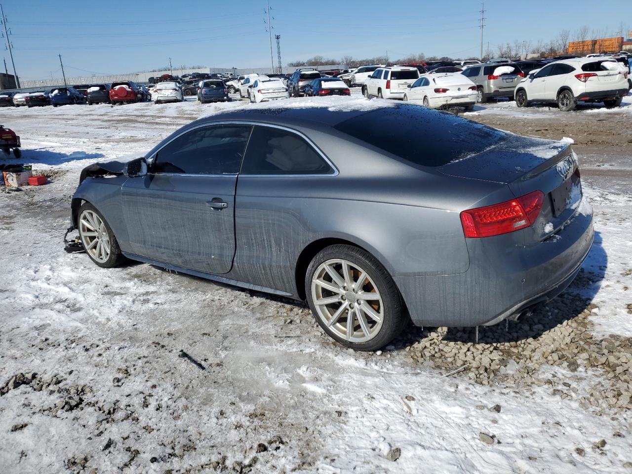 2016 Audi A5 VIN WAUM2AFRXGA036030 Copart auction photo, front end damage thumbnail 2