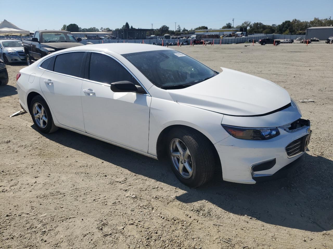 2018 Chevrolet Malibu VIN 1G1ZB5ST0JF223457 Copart auction photo, front end damage thumbnail 4