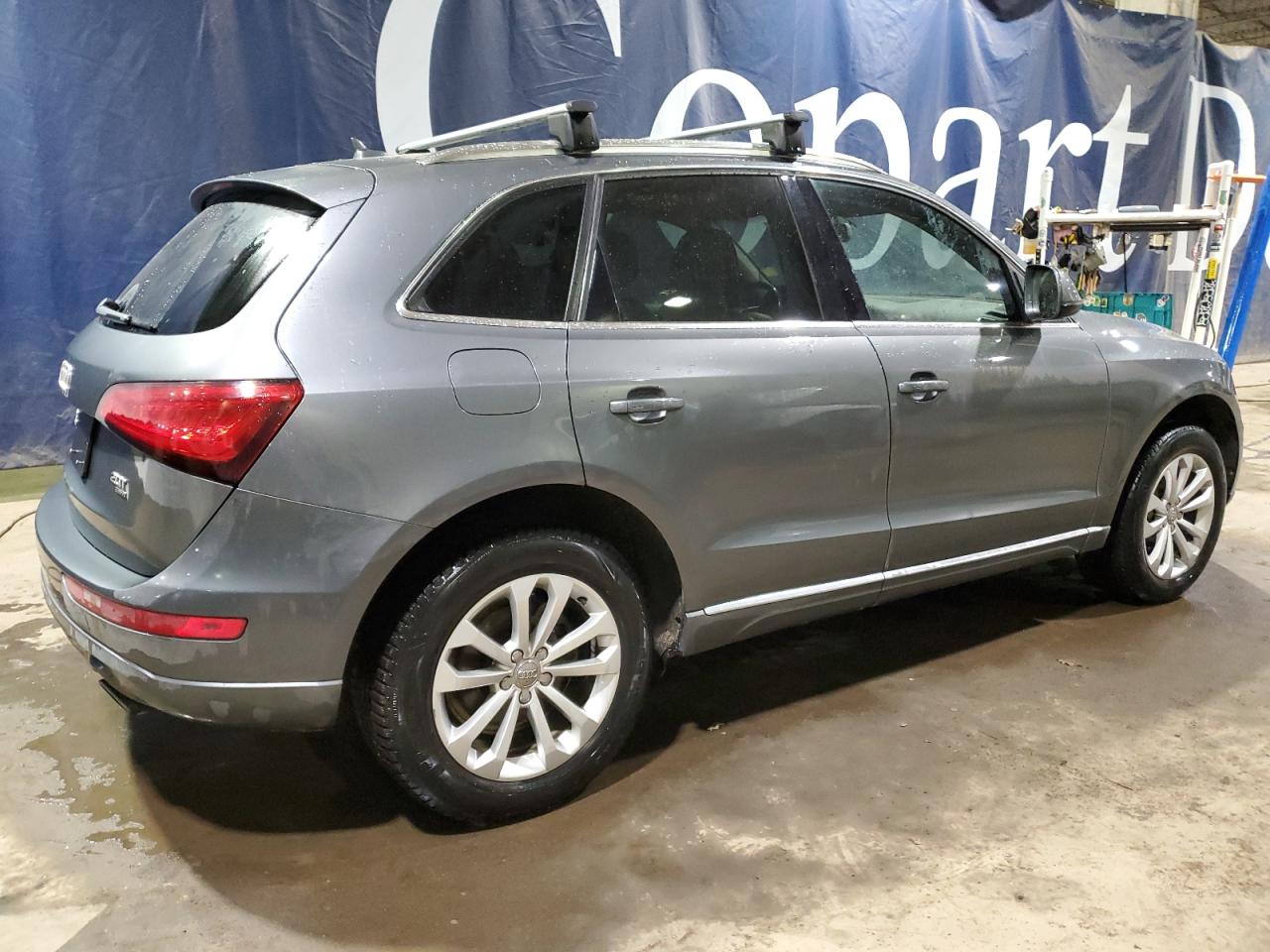 2014 Audi Q5 VIN WA1LFAFP3EA110803 Copart auction photo, mechanical / minor dent/scratches damage thumbnail 3
