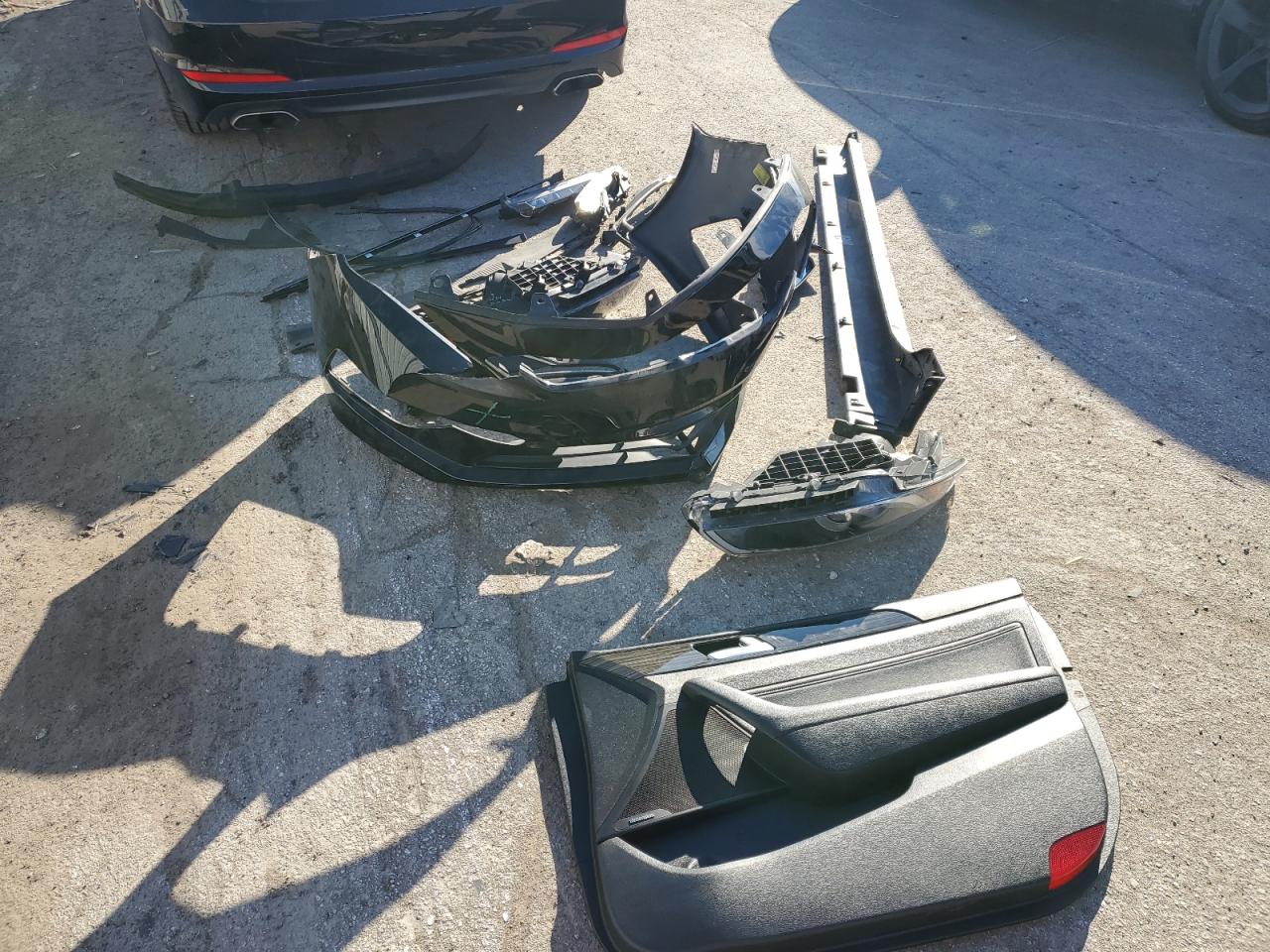 2015 Hyundai Sonata VIN 5NPE34AF5FH018058 Copart auction photo, front end / side damage thumbnail 12
