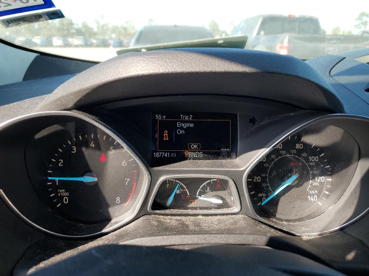 2017 Ford Escape VIN 1FMCU0GD6HUB53914 Copart auction photo, normal wear / minor dent/scratches damage thumbnail 9