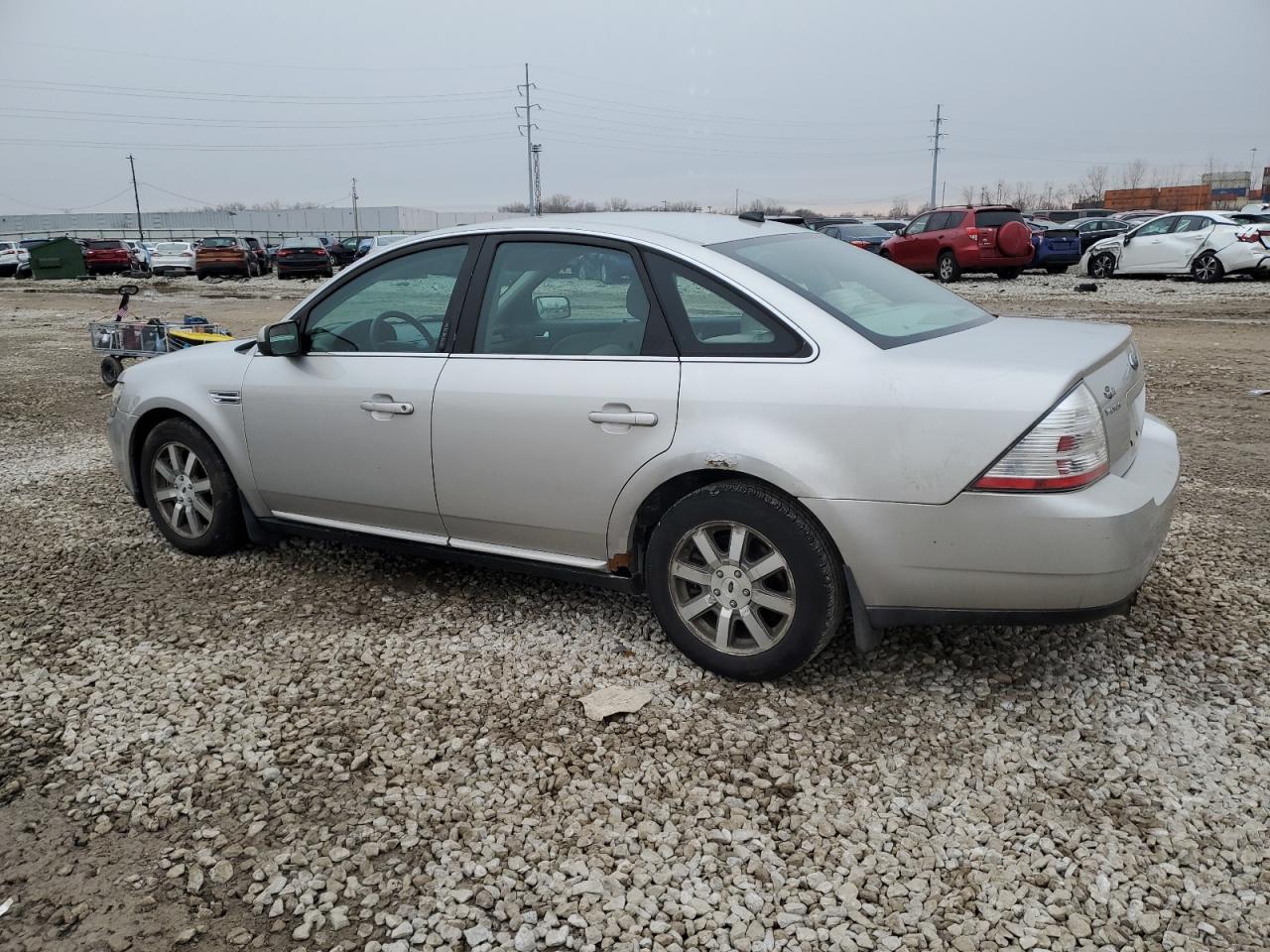 2008 Ford Taurus VIN 1FAHP24W28G155912 Copart auction photo, side damage thumbnail 2