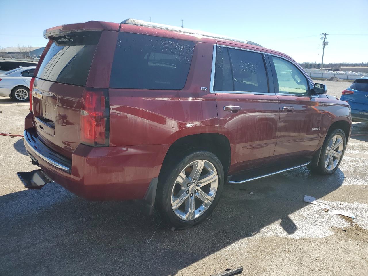 2016 Chevrolet Tahoe VIN 1GNSKCKC9GR467426 Copart auction photo, water/flood damage thumbnail 3