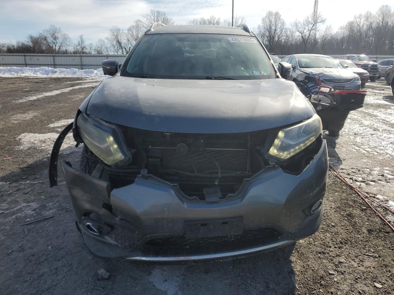 2015 Nissan Rogue VIN 5N1AT2MV1FC759675 Copart auction photo, front end damage thumbnail 5