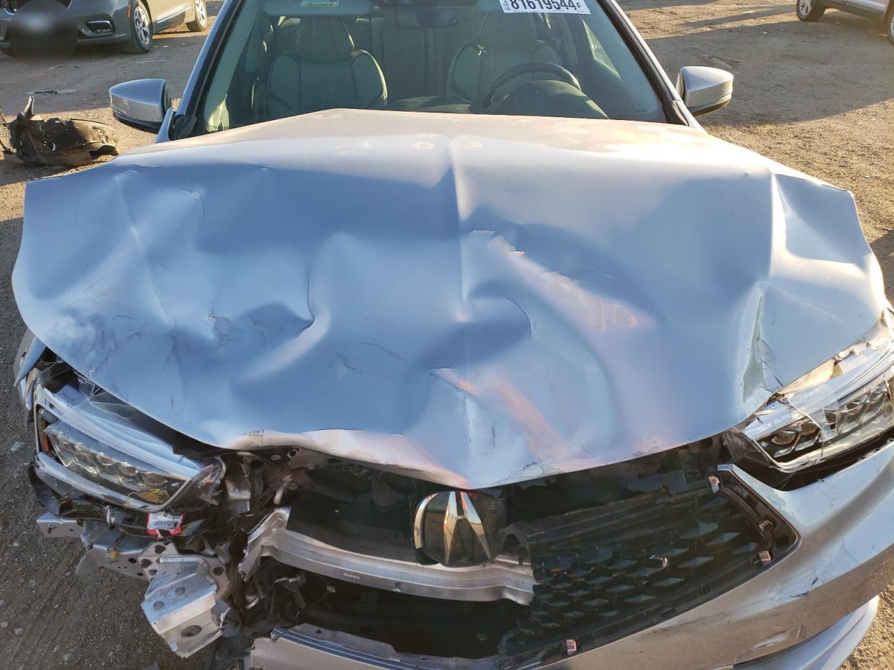 2018 Acura TLX VIN 19UUB3F58JA005444 Copart auction photo, front end damage thumbnail 11