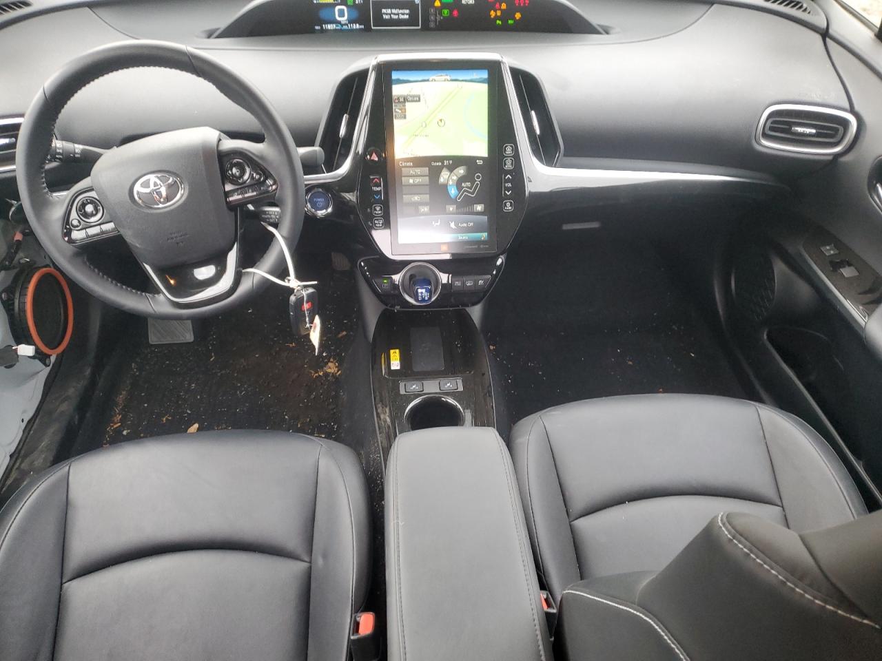 2022 Toyota Prius VIN JTDKAMFP9N3228182 Copart auction photo, mechanical / front end damage thumbnail 8