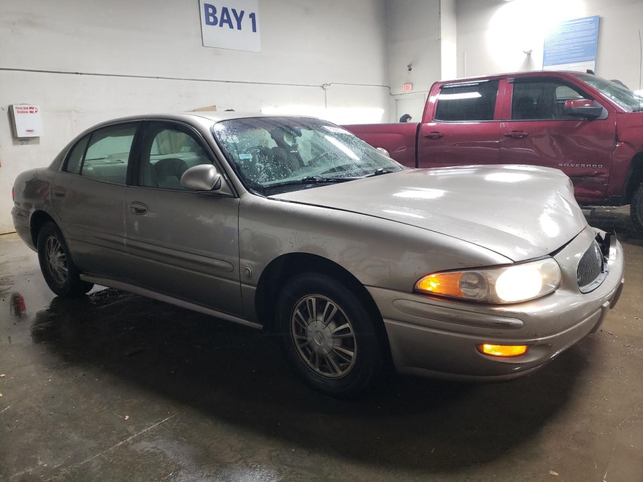 2002 Buick LeSabre VIN 1G4HP54K02U262258 Copart auction photo, front end damage thumbnail 4
