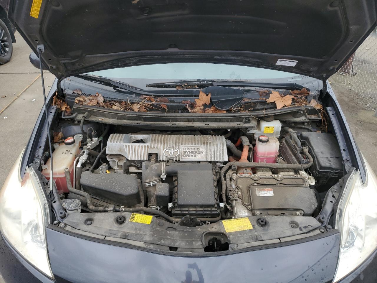 2014 Toyota Prius VIN JTDKN3DU3E1821071 Copart auction photo, side / rear end damage thumbnail 11