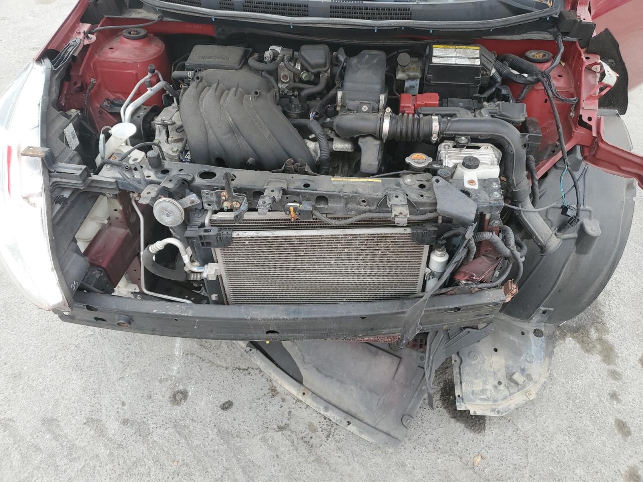 2018 Nissan Versa VIN 3N1CN7AP4JK410364 Copart auction photo, rear end / front end damage thumbnail 11