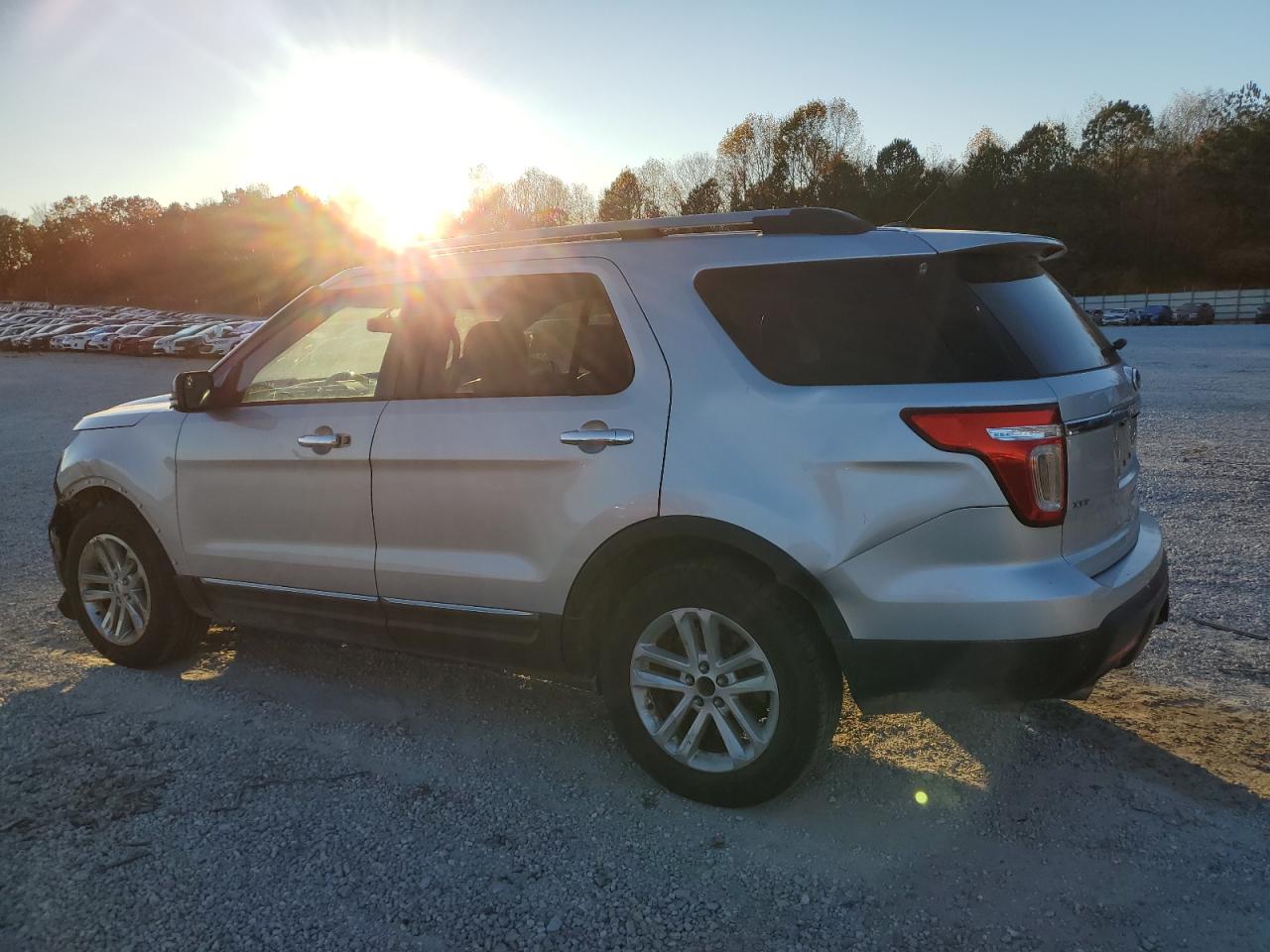 2014 Ford Explorer VIN 1FM5K7D80EGC49434 Copart auction photo, front end / rear end damage thumbnail 2