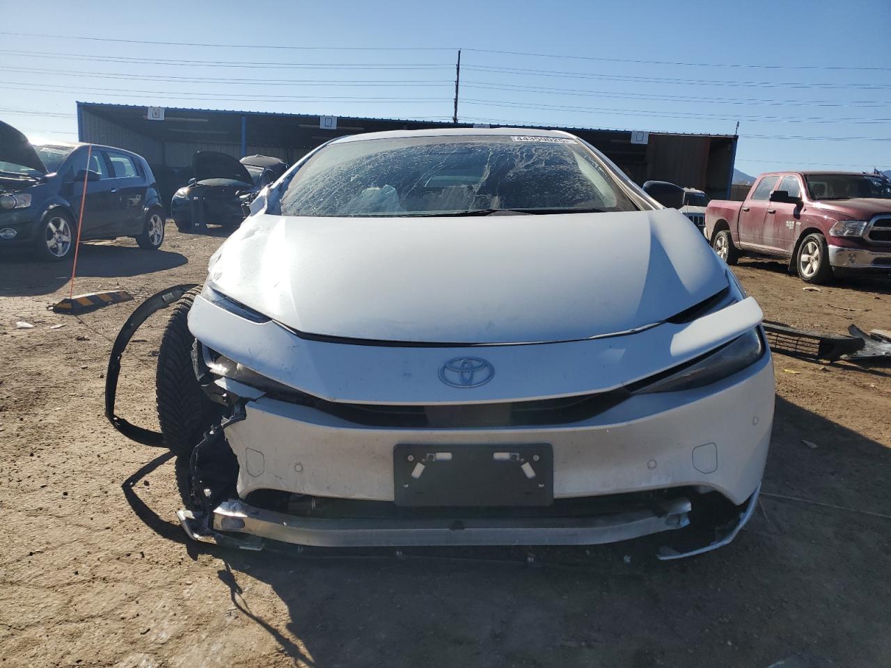 2024 Toyota Prius VIN JTDADABU3R3008636 Copart auction photo, front end / side damage thumbnail 5