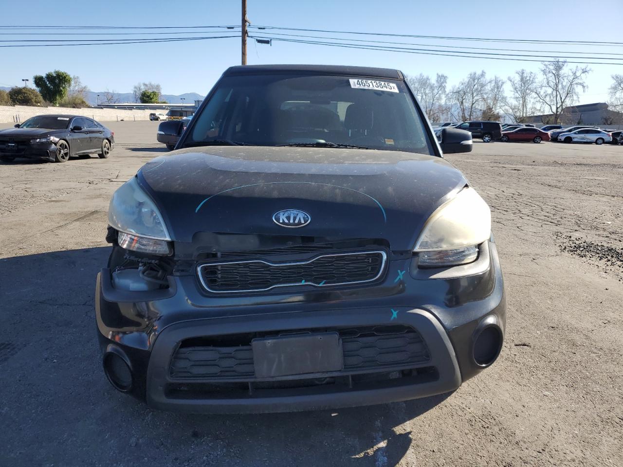 2013 KIA Soul VIN KNDJT2A65D7583155 Copart auction photo, front end damage thumbnail 5