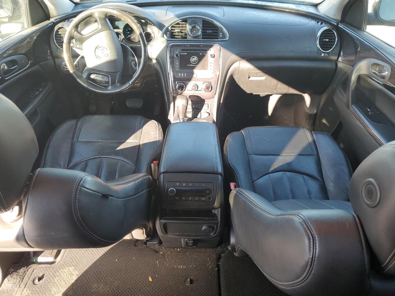 2015 Buick Enclave VIN 5GAKVBKD3FJ290860 Copart auction photo, front end / undercarriage damage thumbnail 8