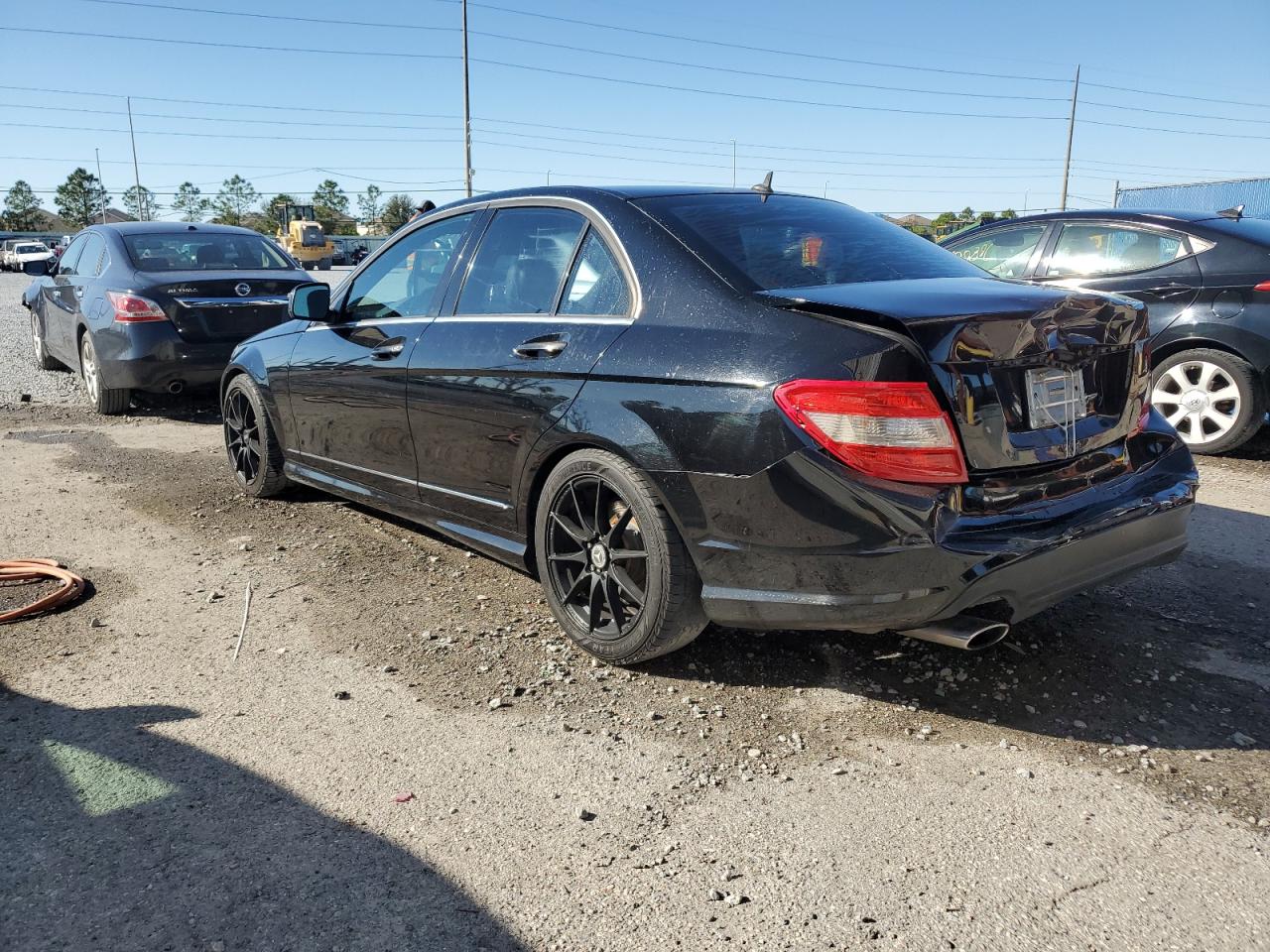 2008 Mercedes-Benz C-klasse VIN WDDGF54X68F192606 Copart auction photo, rear end damage thumbnail 2