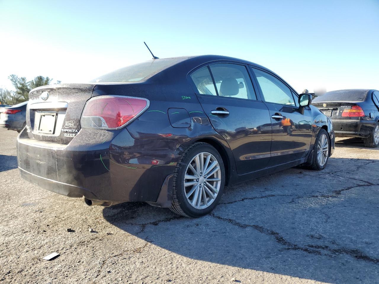 2013 Subaru Impreza VIN JF1GJAG62DH015110 Copart auction photo, rear end / front end damage thumbnail 3