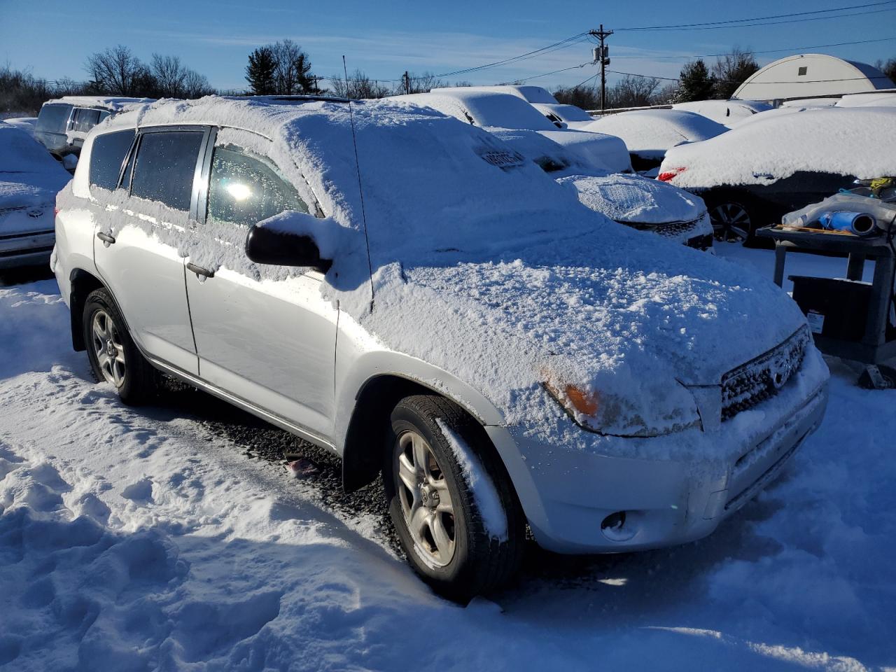 2006 Toyota RAV 4 VIN JTMBK33V565011017 Copart auction photo, side damage thumbnail 4
