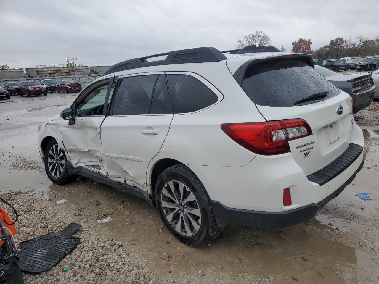 2016 Subaru Outback VIN 4S4BSENC5G3294194 Copart auction photo, side damage thumbnail 2