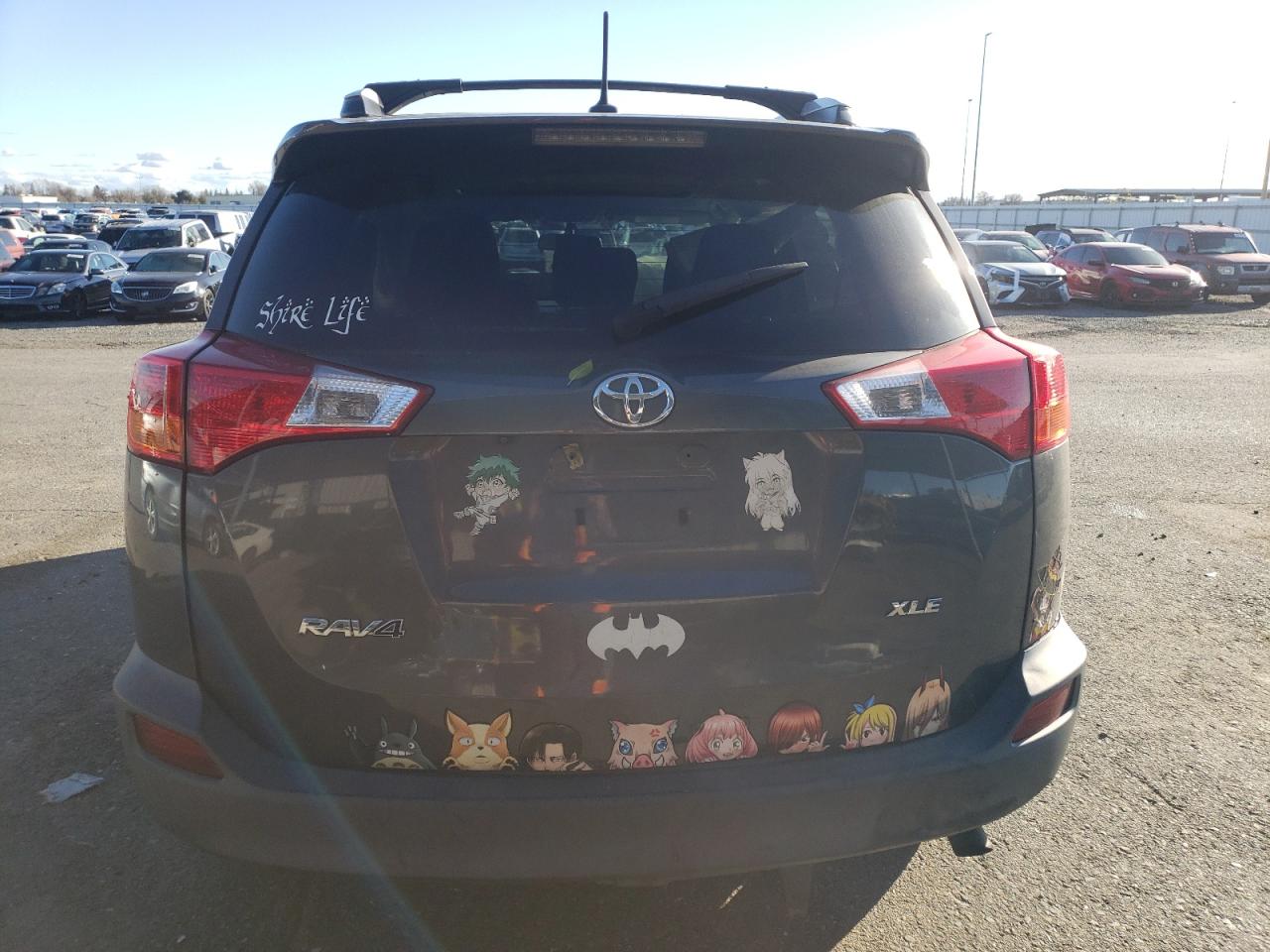 2014 Toyota RAV 4 VIN 2T3WFREV5EW075345 Copart auction photo, front end damage thumbnail 6