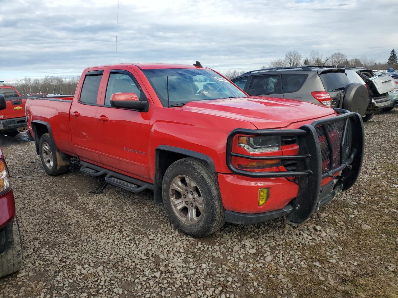 2018 Chevrolet Silverado VIN 1GCVKREC8JZ217624 Copart auction photo, all over damage thumbnail 4