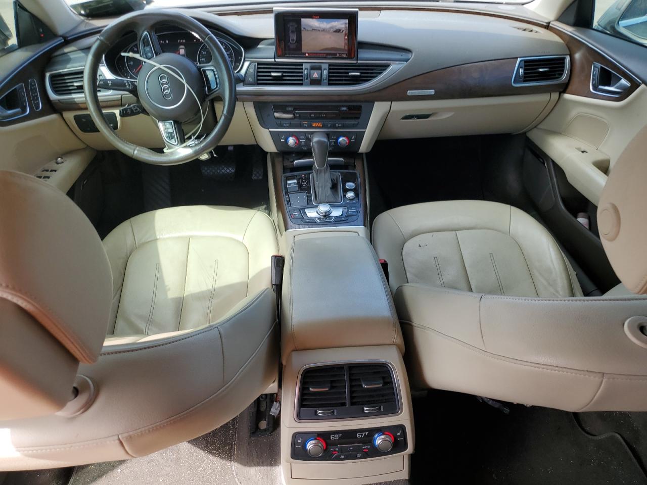 2016 Audi A7 VIN WAUWGAFC2GN040555 Copart auction photo, side / front end damage thumbnail 8