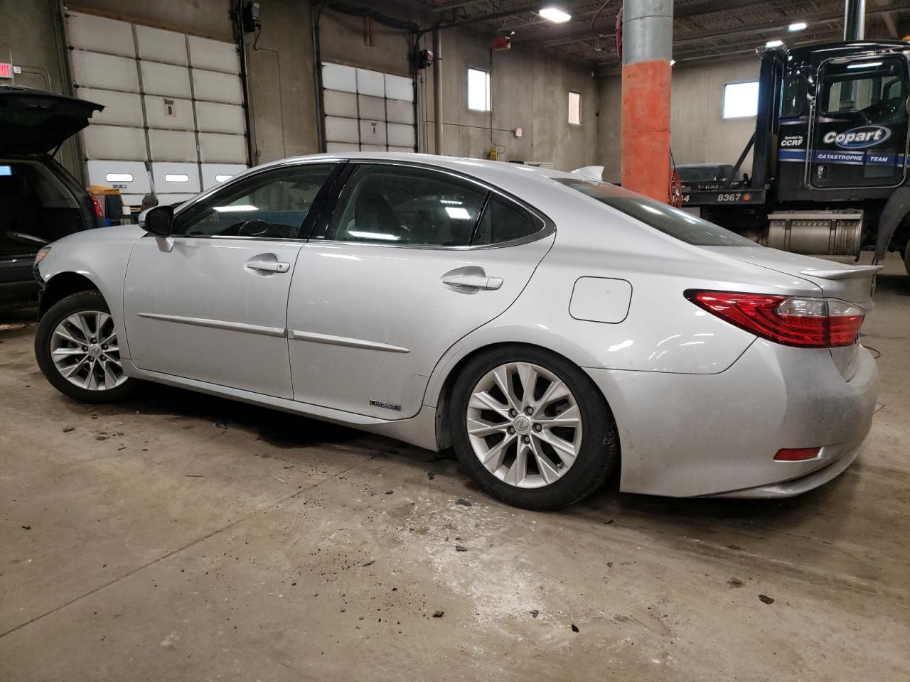 2015 Lexus ES VIN JTHBW1GG4F2087946 Copart auction photo, all over damage thumbnail 2