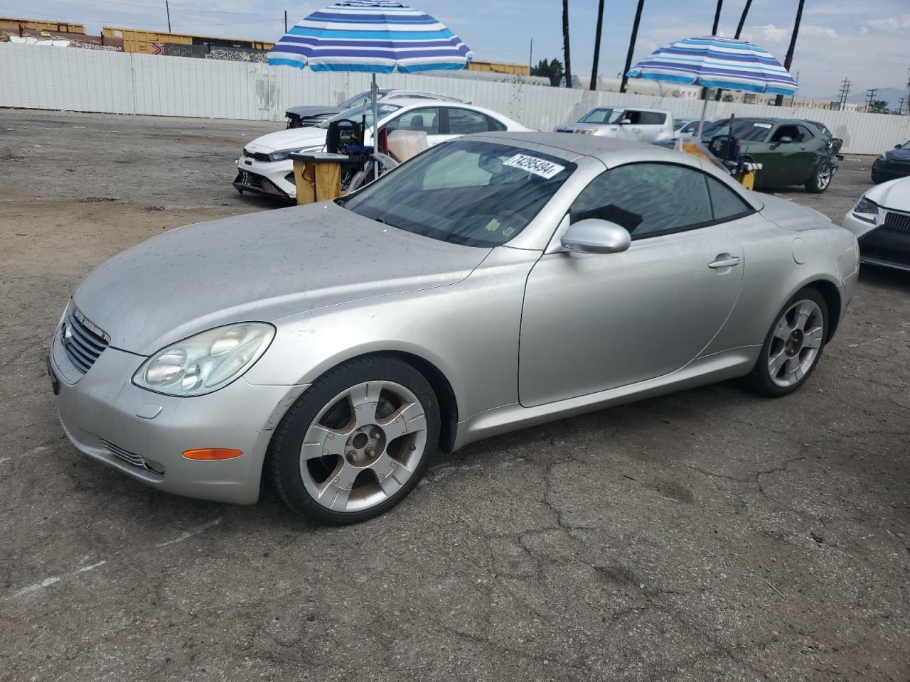 2002 Lexus SC VIN JTHFN48Y320007331