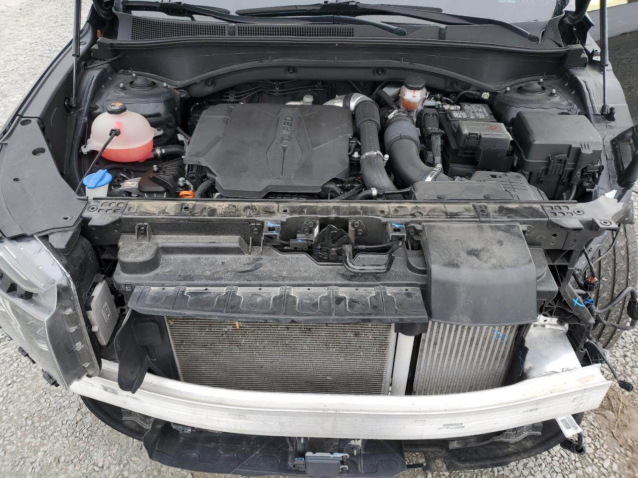 2023 Hyundai Santa Fe VIN 5NMS4DAL6PH534952 Copart auction photo, front end damage thumbnail 14