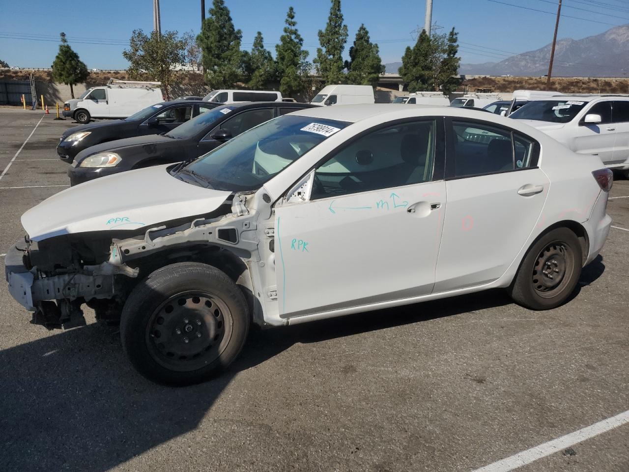 2010 Mazda 3 VIN JM1BL1SG2A1270911