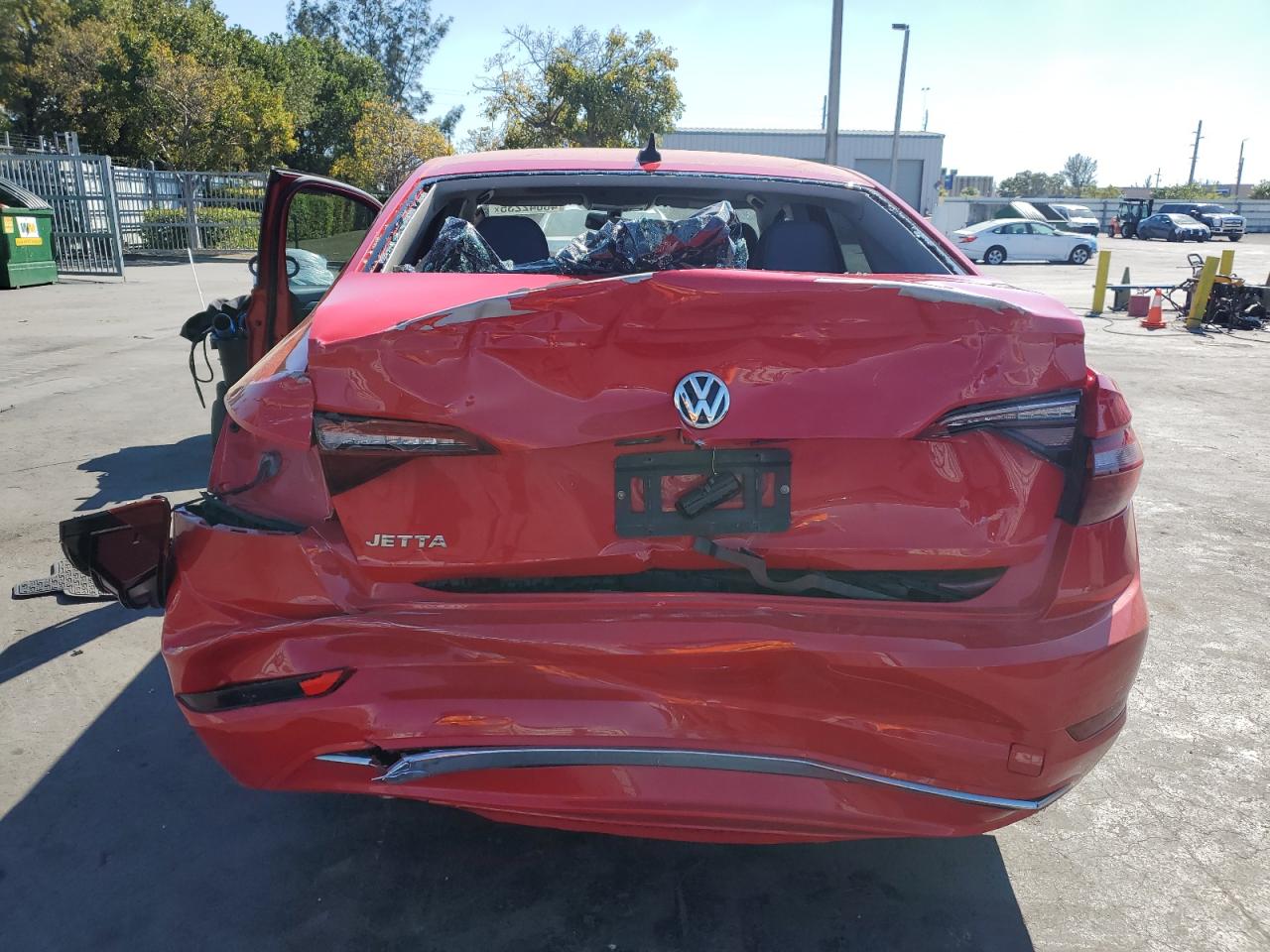 2020 Volkswagen Jetta VIN 3VWCB7BU4LM058420 Copart auction photo, rear end damage thumbnail 6