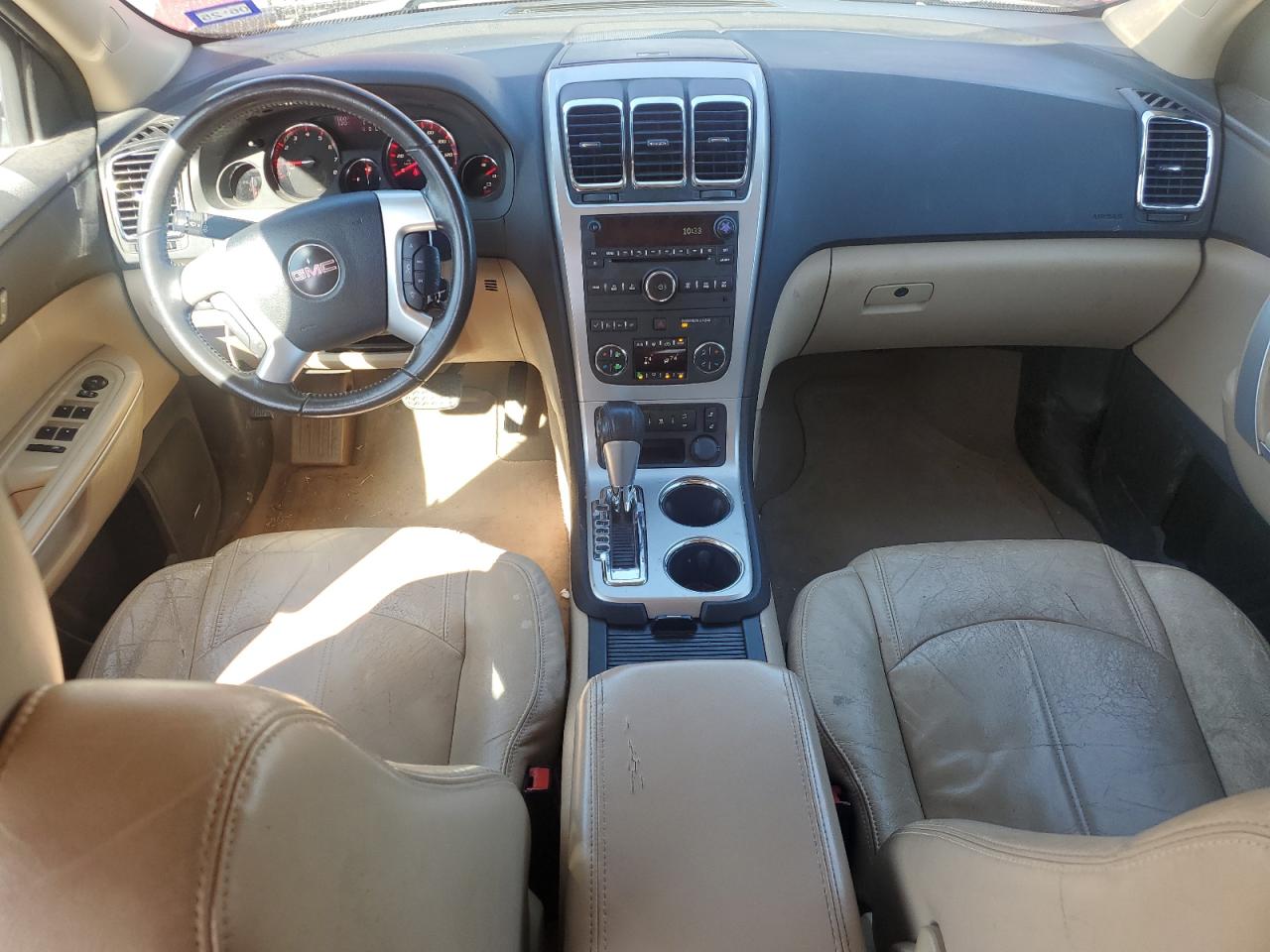 2011 GMC Acadia VIN 1GKKRREDXBJ198358 Copart auction photo, side / hail damage thumbnail 8