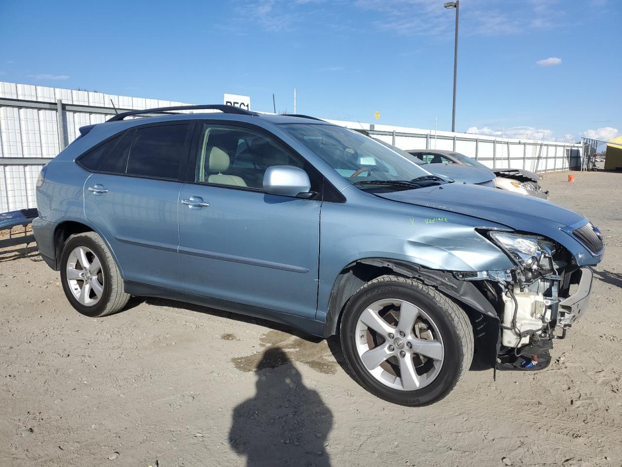 2008 Lexus RX VIN 2T2GK31U28C034773 Copart auction photo, front end / rear end damage thumbnail 4