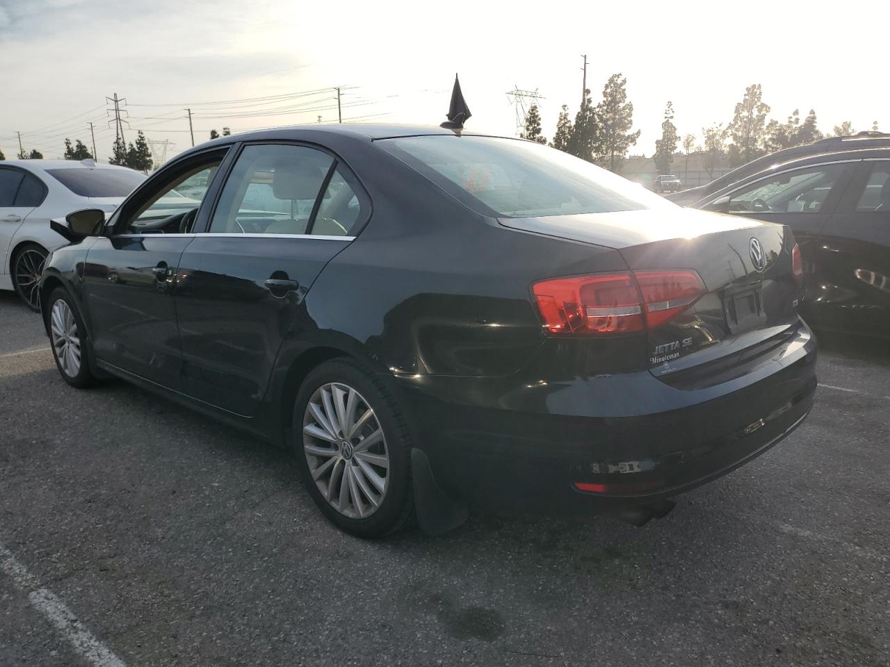 2015 Volkswagen Jetta VIN 3VWD17AJ4FM349793 Copart auction photo, front end damage thumbnail 2