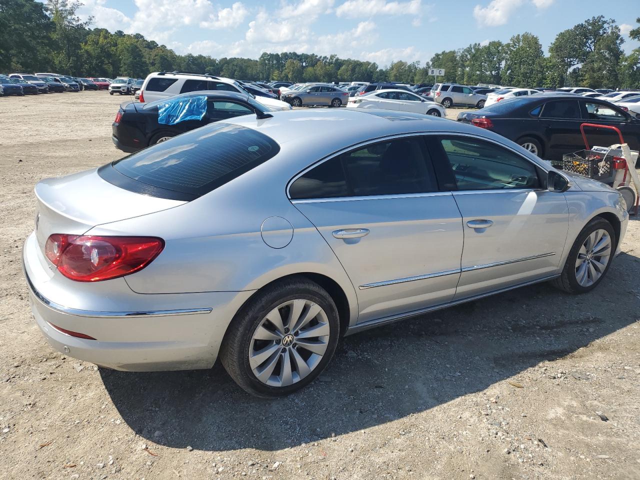 2009 Volkswagen Passat CC VIN WVWEU73C19E526176 Copart auction photo, minor dent/scratches damage thumbnail 3
