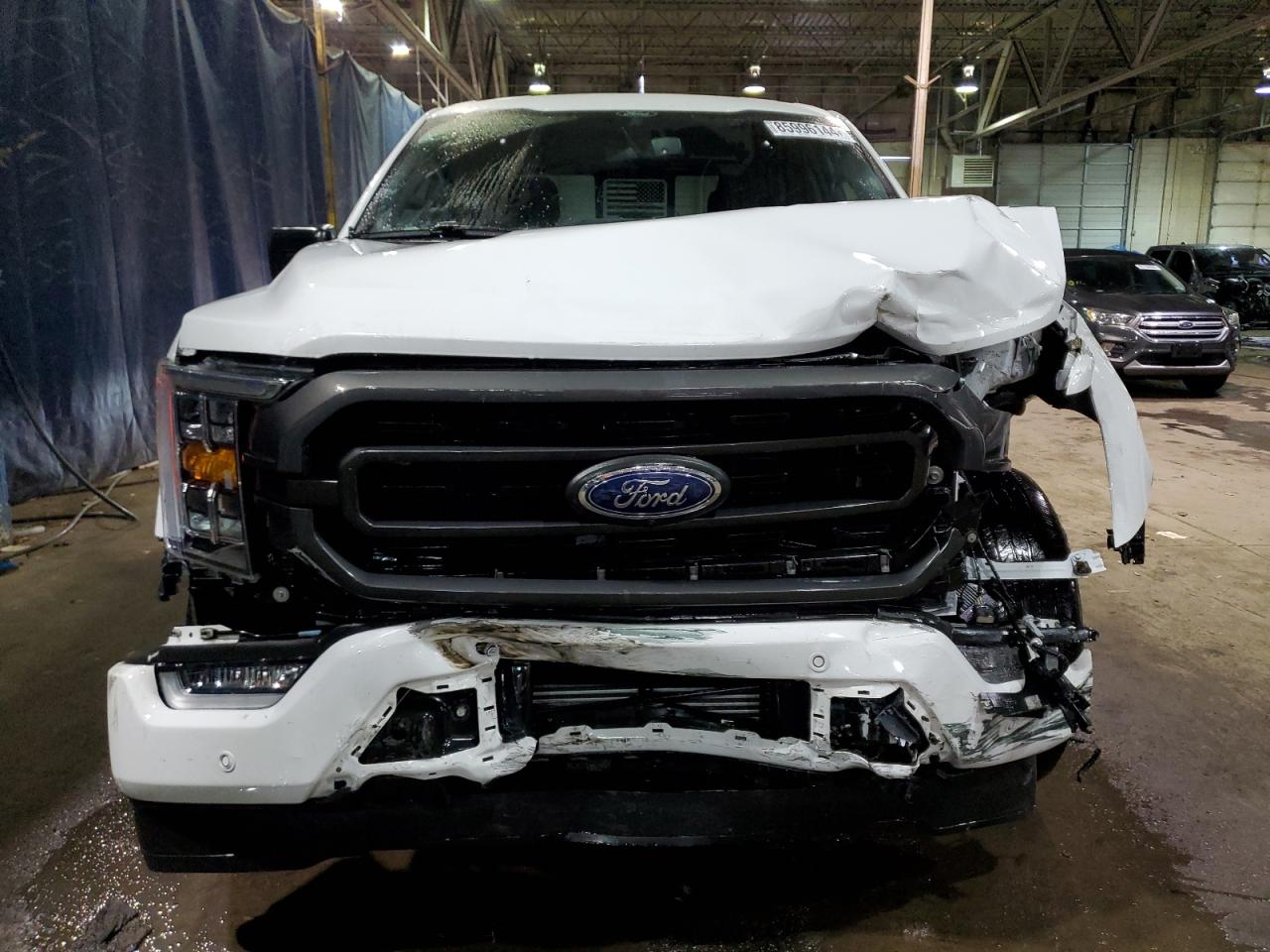 2021 Ford F-150 VIN 1FTFW1E88MFA57935 Copart auction photo, front end / side damage thumbnail 5
